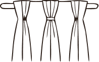 Pinch Pleat